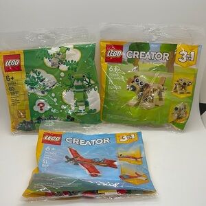 Lego Creator Sealed Plane Dog Monster Kits